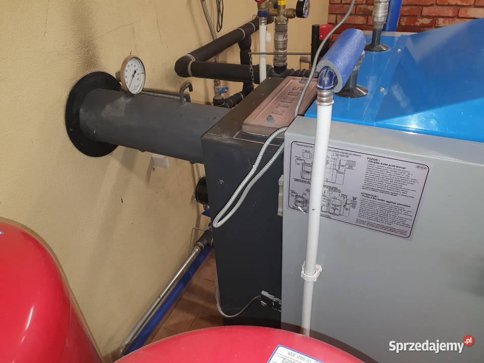 Piec ATMOS 40kw zgazowujący drewno i brykiet