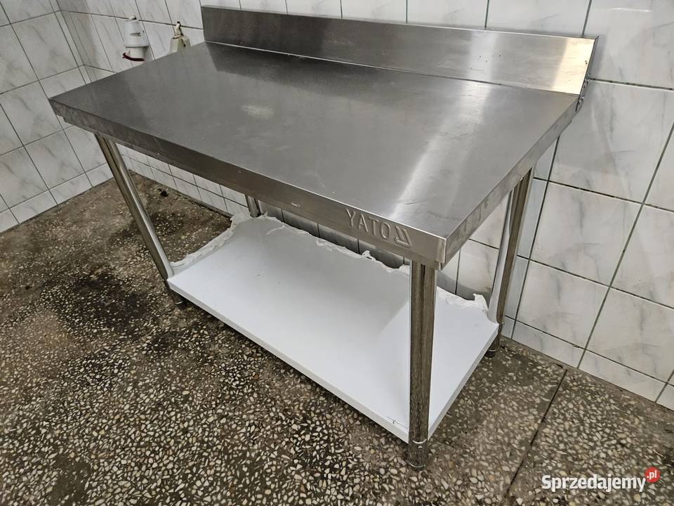 Stół gastronomiczny z dolną półką 120 x 60 Pszczyna