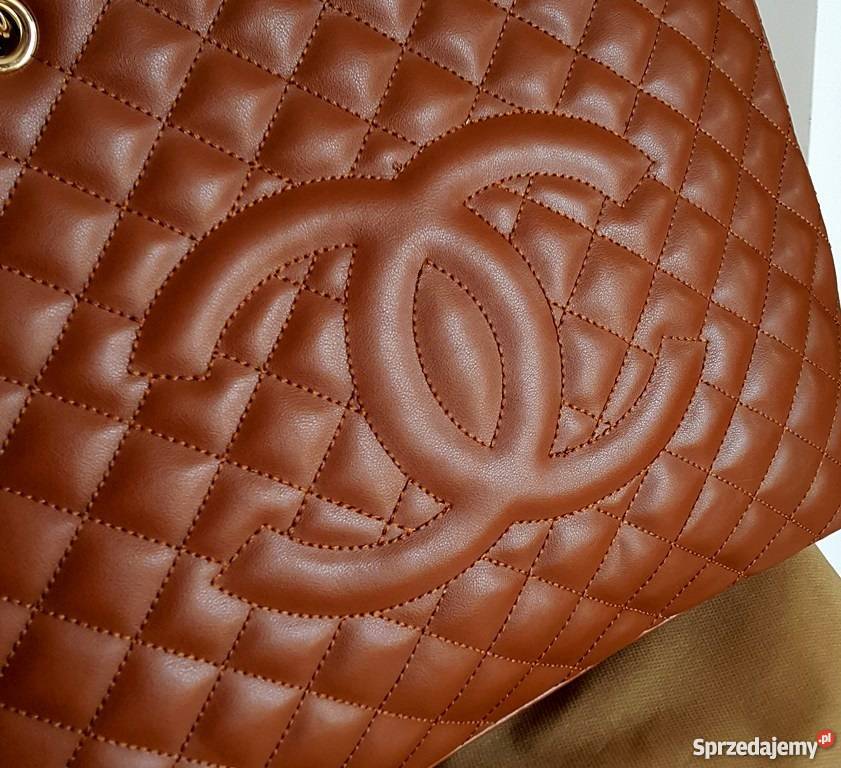 TOREBKA CHANEL ŁAŃCUSZKI PIKOWANA CC CHANELKA A4 Bydgoszcz