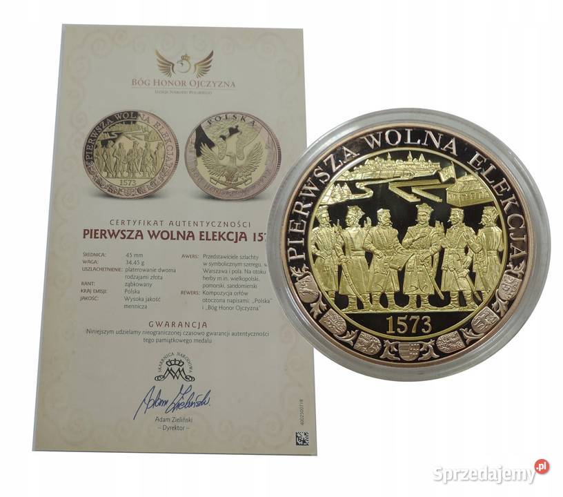 NUMIZMAT BÓG HONOR OJCZYZNA K247 Warszawa