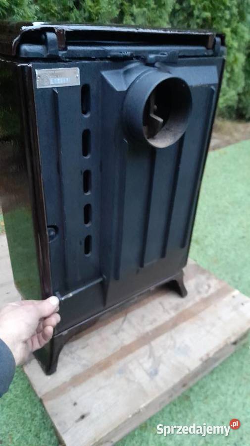 Piec koza żeliwny szamot emaliowany buderus Garby