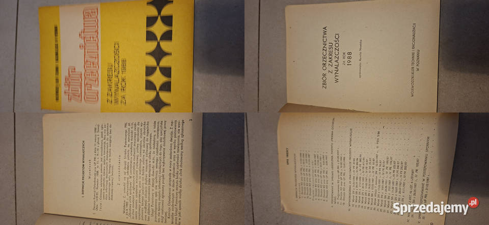 Zbiór orzecznictwa z zakresu wynalazczości Łęczyca