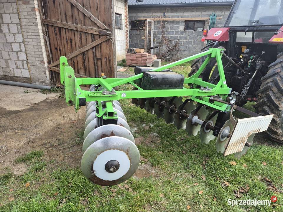 Talerzówka brona talerzowa Bomet 10 talerzy Zamość