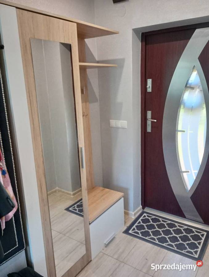 Garderoba do przedpokoju biała sonoma 120x42x204 Dębica