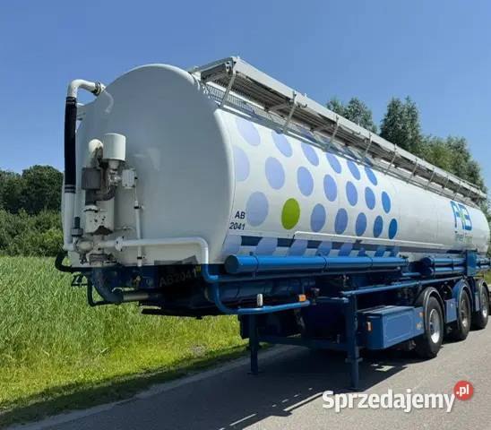 Naczepa do paszy cysterna silos 9 komorowa lubelskie Biała Podlaska