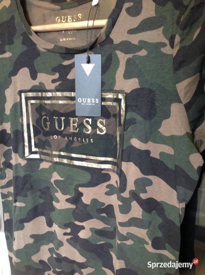 T shirt Moro Koszulka Damska GUESS M Nowa zielony Nowa Sól