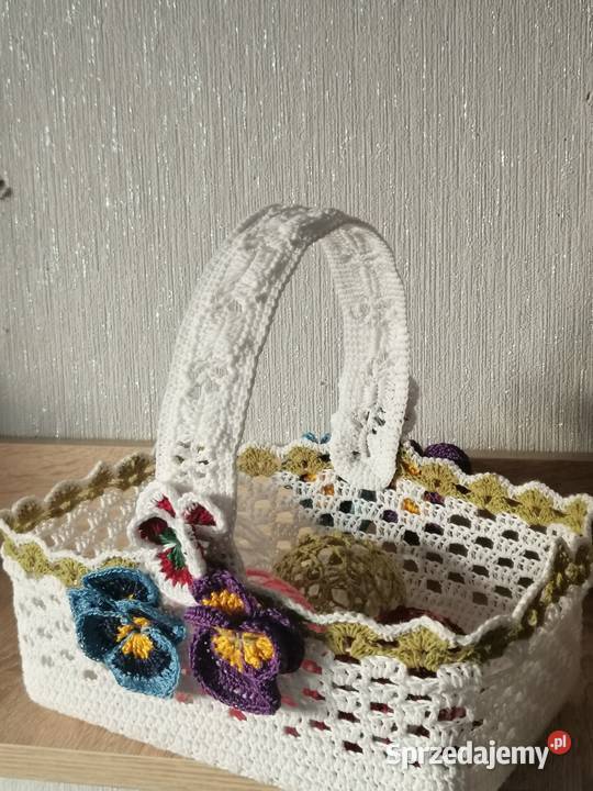 Koszyczek wielkanocny prostokątny Dekoracja Katowice