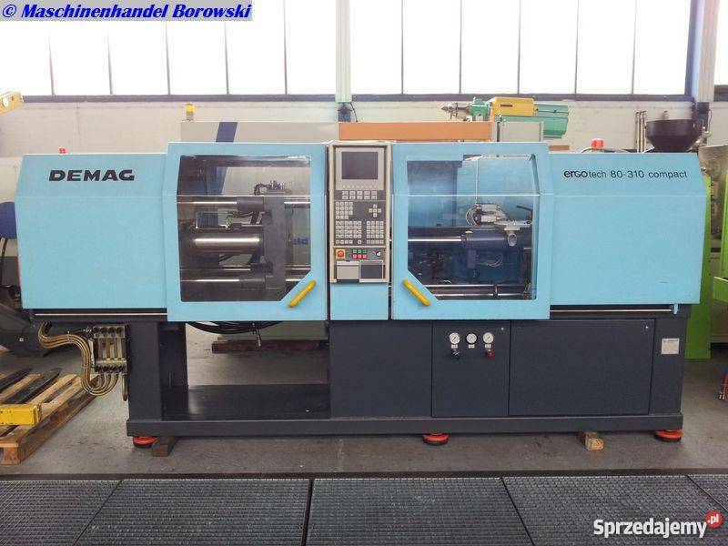 Uzywana wtryskarka Demag ERGOtech 80310 NC4 comp