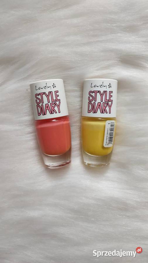 Lakiery do paznokci pastelowe Lovely Style Diary