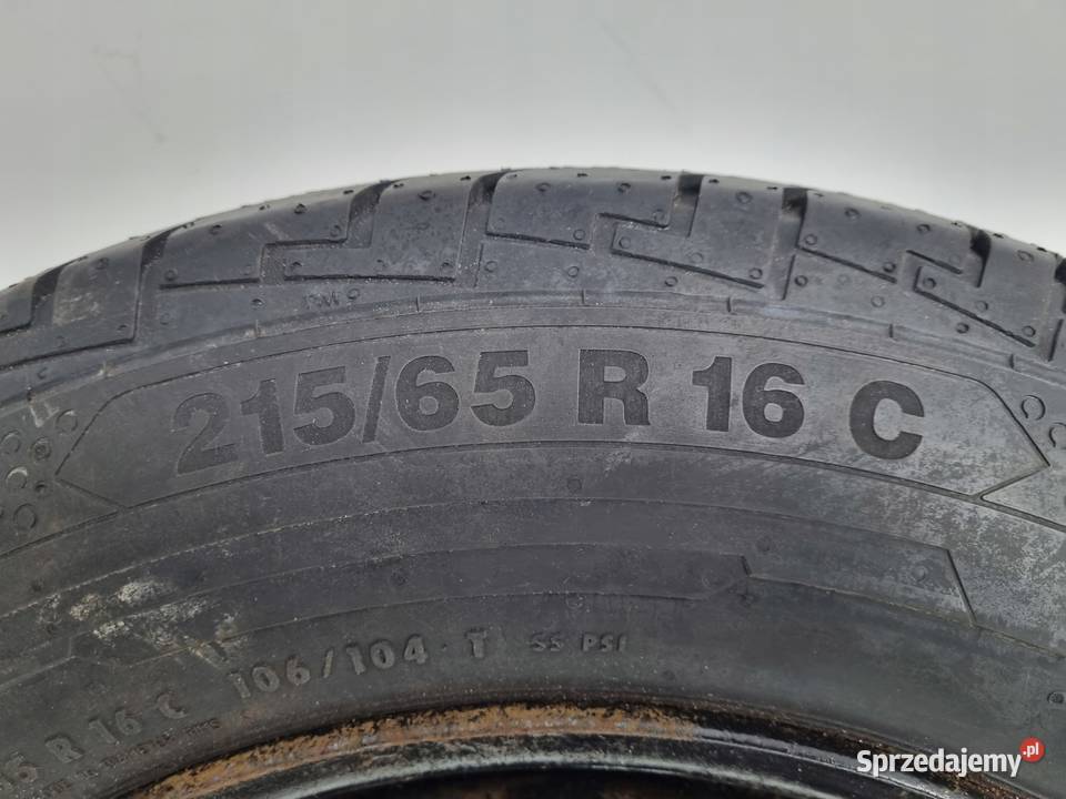 KOŁO ZAPASOWE Renault Trafic III felga 21565 stalowe Chełm