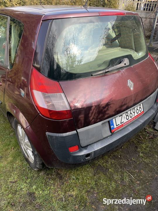 Renault Scenic II 20 LPG nieuszkodzony Zamość