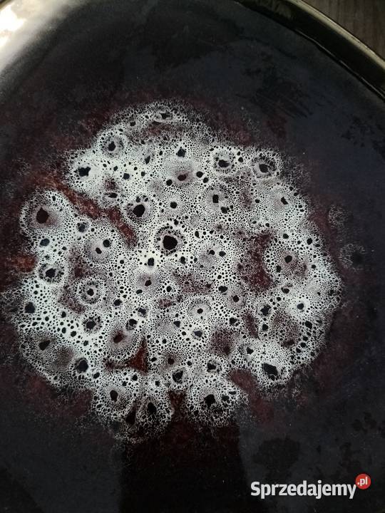 Duża ceramiczna patera trójkątna Pozostałe Choszczno