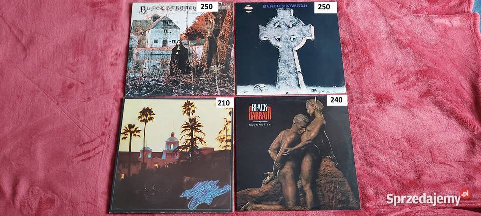 Płyty winylowe Black Sabbath The Eagles Warszawa