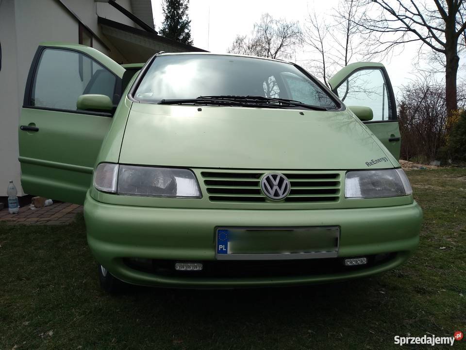 Volkswagen Sharan wersja Sport Trend komputer pokładowy Partynia