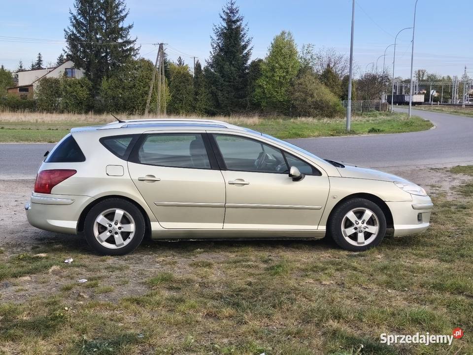 Peugeot 407 20 benzyna 2007 sprawna klimatyzacja Łuków