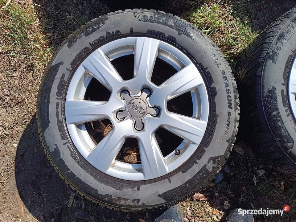 Opony wielosezonowe z alufelgami do audi a 4 B 6 Ryki sprzedam