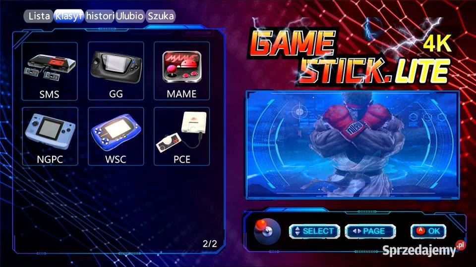 Karta SD Systemowa 64GB Retro GameStick 4K Lite Kraków sprzedam