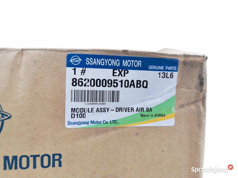 PODUSZKA AIRBAG KIEROWNICY SSANGYONG ACTYON OE