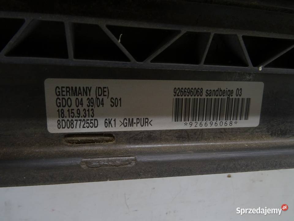 SZYBERDACH PORSCHE CAYENNE Kombi 0210 8D0877255D podkarpackie