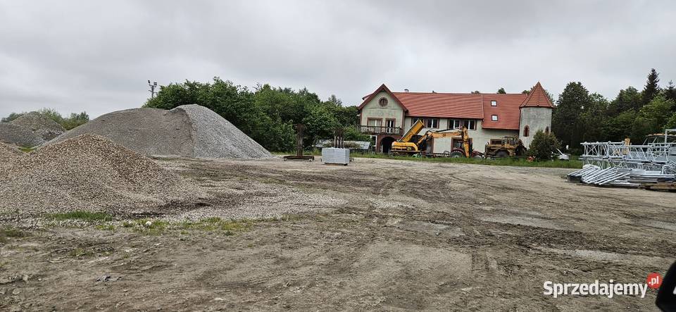 Plac utwardzony magazynowy składowy Nieruchomości warmińsko-mazurskie