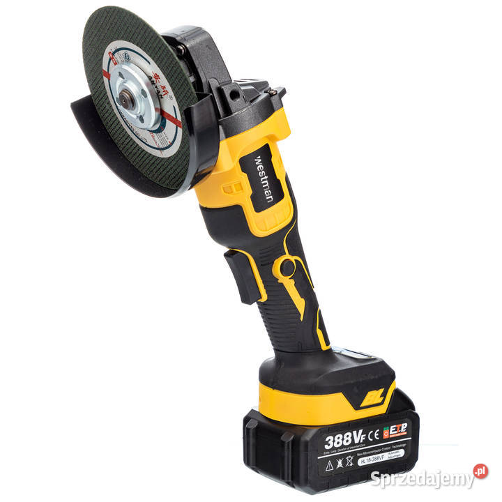 WESTMAN szlifierka akumulatorowa kątowa Mrągowo