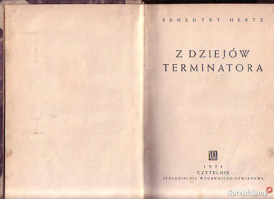 7962 Z DZIEJÓW TERMINATORA BENEDYKT HERTZ Czyrna
