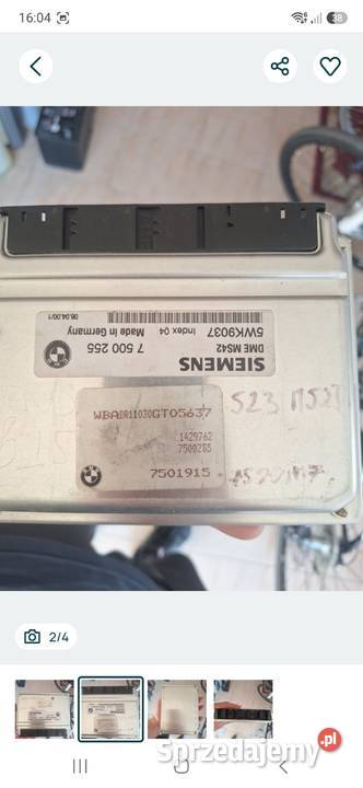 Komputer silnika bmw e39 25 lubelskie Świdnik