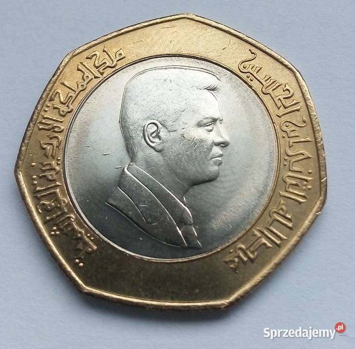 JORDANIA 12 DINARA 2000 r AH 1421 KRÓL ABDULAH Legionowo
