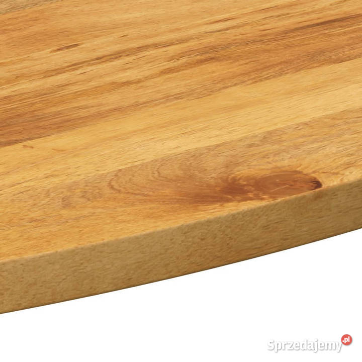 Blat stołu 140x50x38 owalny lite drewno mango mazowieckie Warszawa