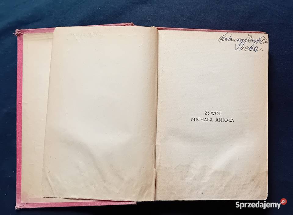 Romain Rolland Żywot Michała Anioła Wyd B Rudzki Koźminek