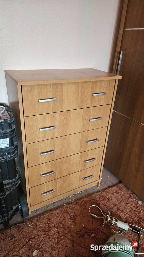 Komoda wysuwane szuflady szer70 wys103 103cm Szczecin sprzedam
