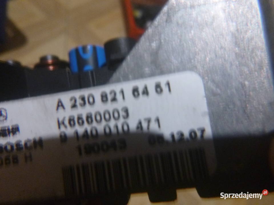 OPORNIK REZYSTOR WENTYLATORA W211 W220 Lublin sprzedam