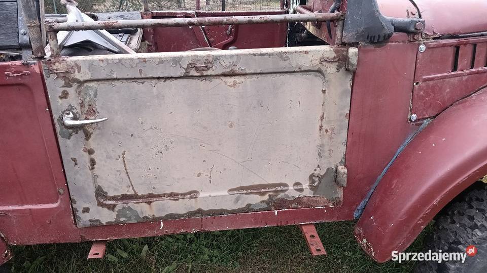 Drzwi prawe Gaz 69 zdrowe terenowe