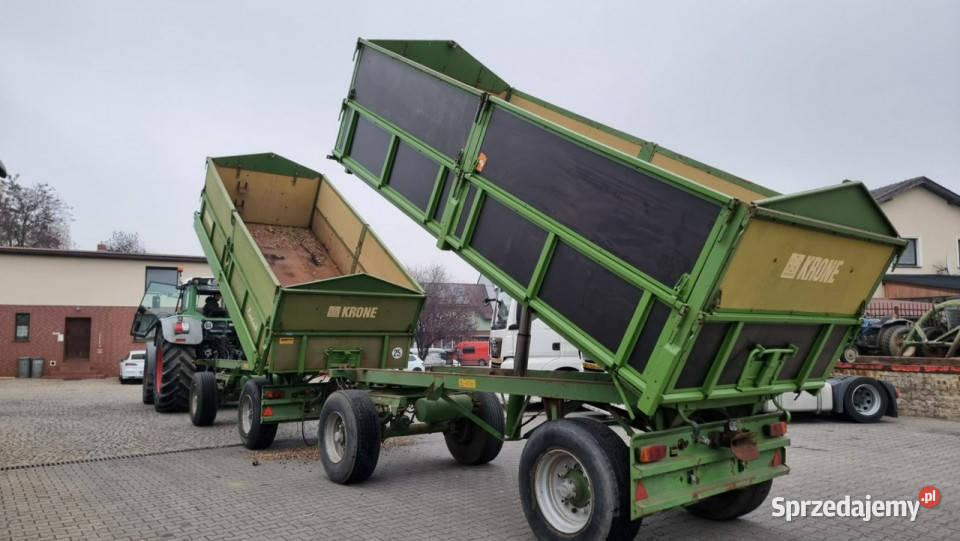 Przyczepa transportowa Krone KRONE DK225 16 opolskie Głogówek