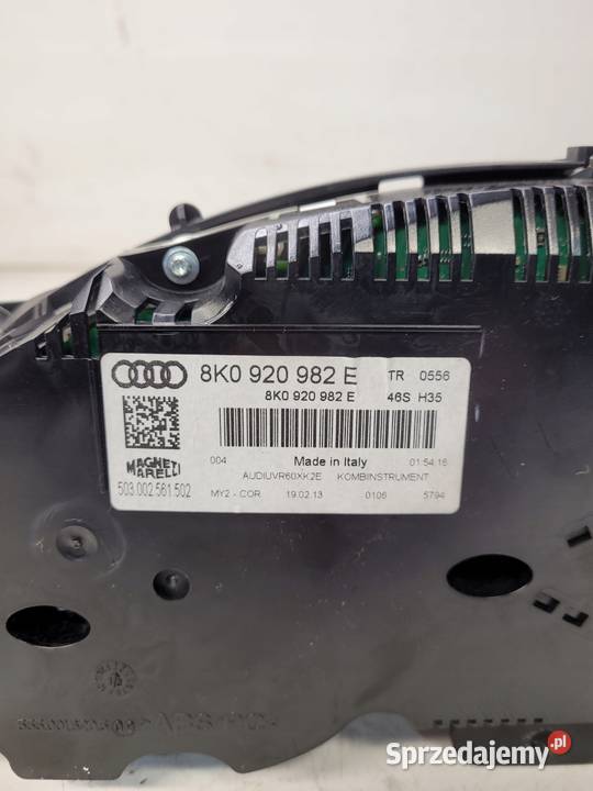 LICZNIK ZEGARY AUDI A4 B8 LIFT 20 TDI 8K0920982E osobowe Przystajń