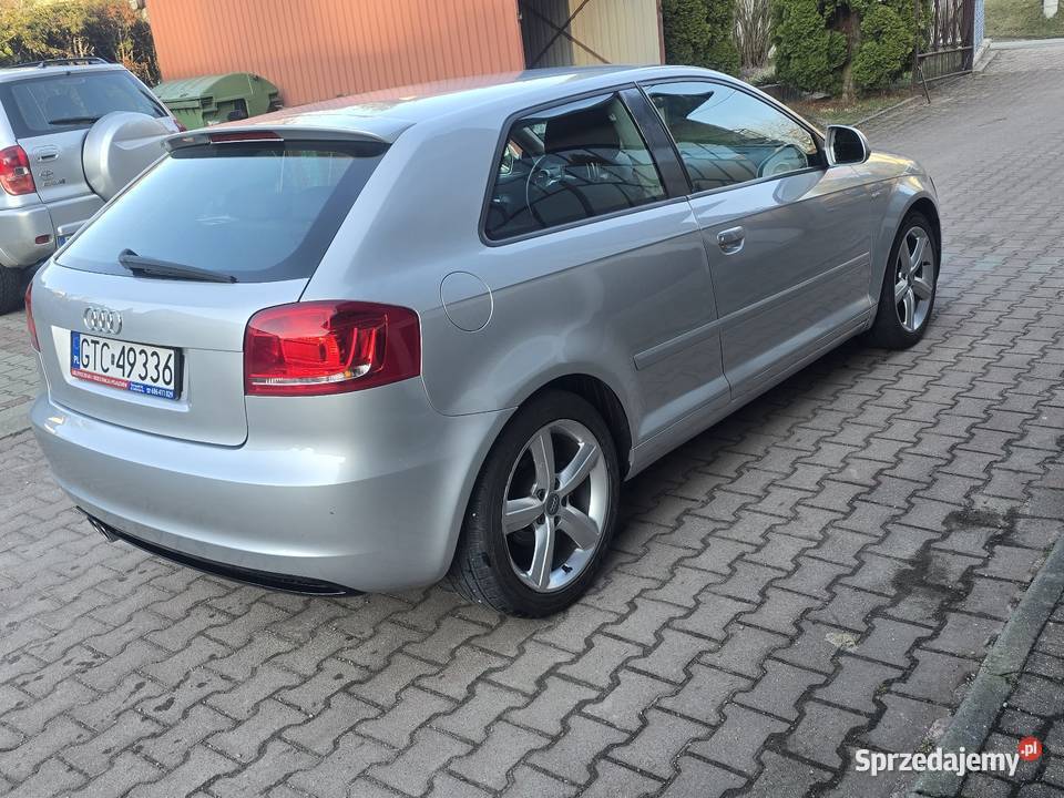 Audi a3 8p 19 tdi 2010 sline Rok produkcji 2010 Nowy Targ