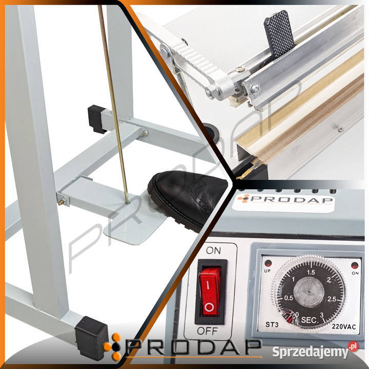 ZGRZEWARKA NOŻNA 1000 Z NOŻEM 100 3mm do worków Częstochowa sprzedam