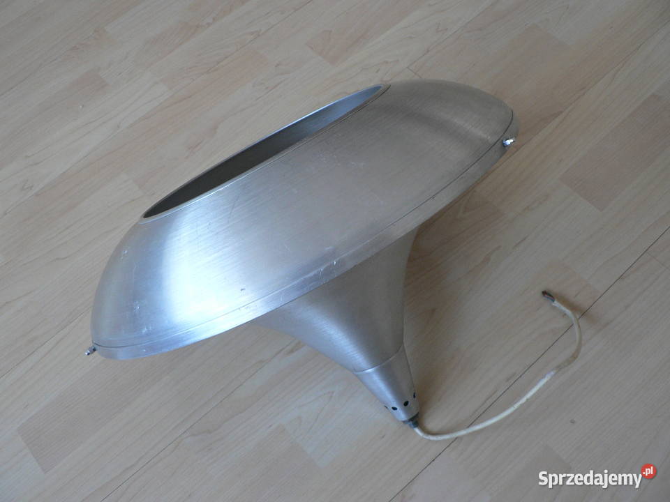 Lampa UFO Polam lata 70 PRL aluminium Lampy wiszące