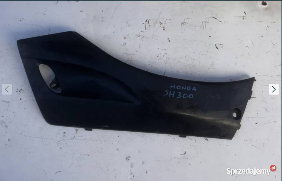 osłona obudowa pług wypełnienie prawa Honda SH wielkopolskie Ostrzeszów