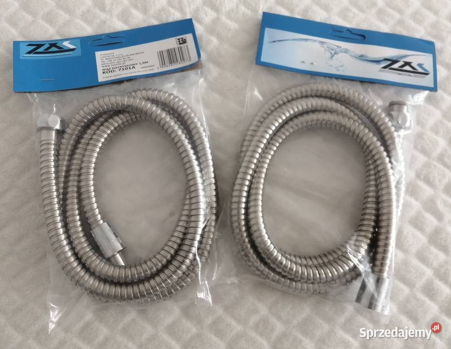 Wąż prysznicowy natryskowy 150 metalowe nakrętki Czeladź sprzedam