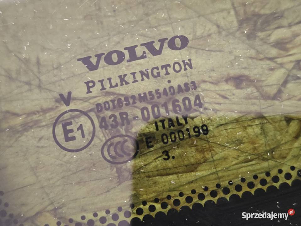Szyba Karoseryjna Błotnik Lewy Tył Volvo Xc90 Xc