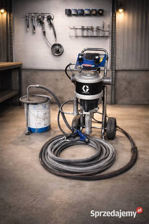 Agregat malarski GRACO pistolet elektrostatyczny Smolarnia