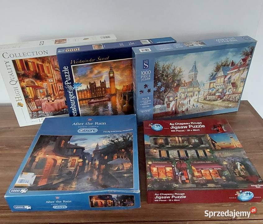 Puzzle 5 Stare unikalne zestawy Racibórz