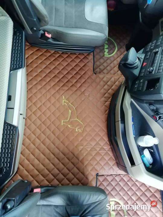 Man dywaniki pikowane eko skóra tir haft Pozostałe Łosice