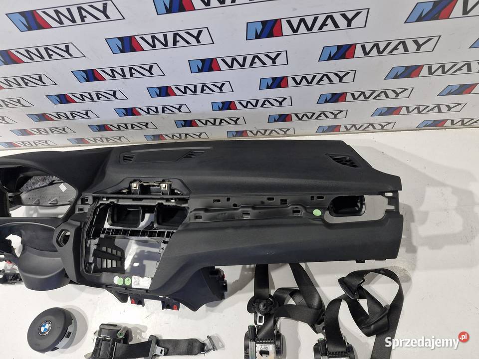 BMW X1 F48 DESKA KONSOLA AIRBAG PASY ORYGINAŁ dolnośląskie