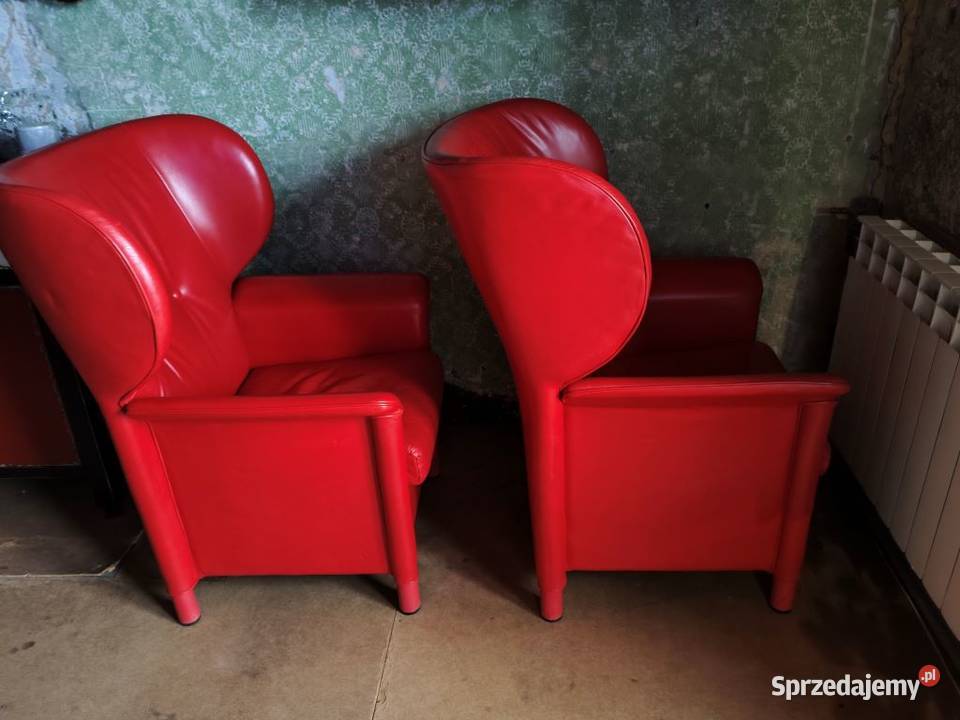 Super wygodne dwa fotele uszak firmy Wittmann z Dobroń