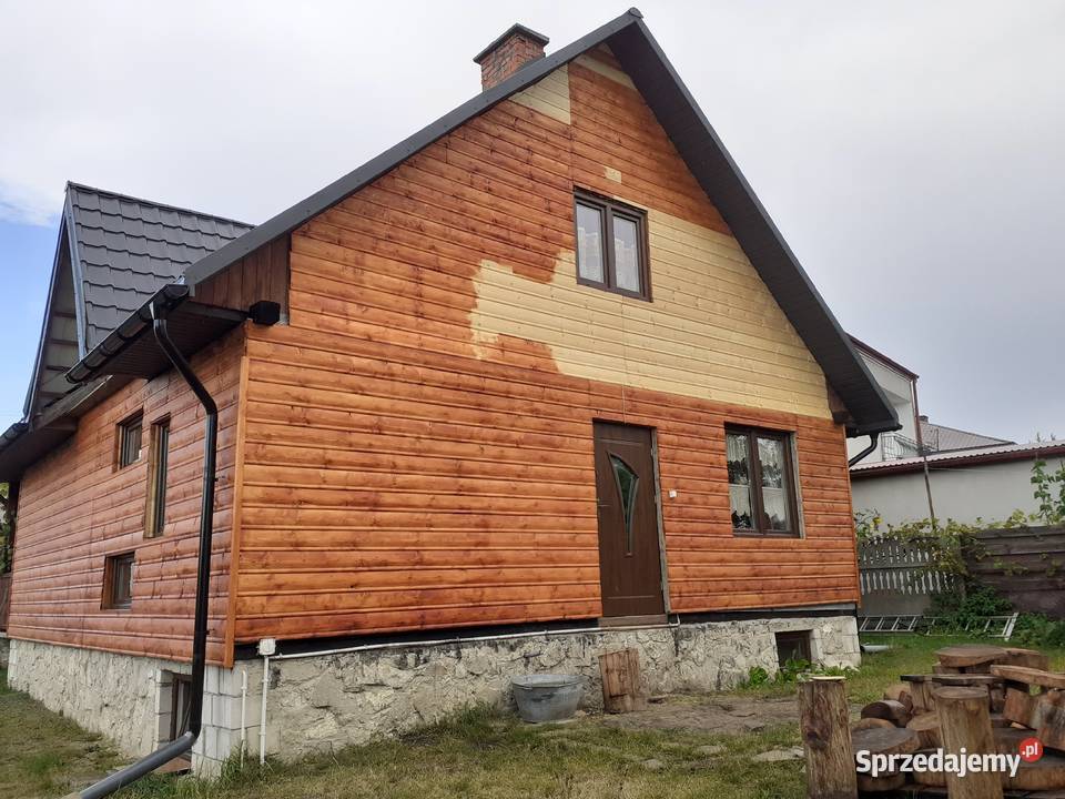 Wymiana podwalin brusy elewacje drewniane itd Remont i budowa lubelskie Łaszczów
