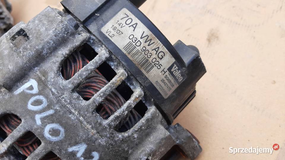 alternator 70A VW Polo IV 9n Skoda Fabia 12 Seat