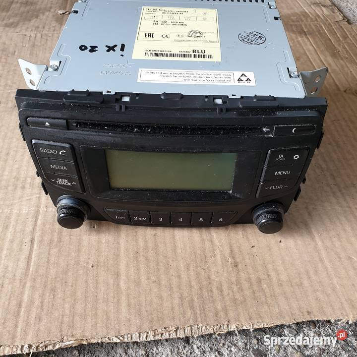 KIA HYUNDAI IX20 RADIO CD 961701K0504X Łochowice