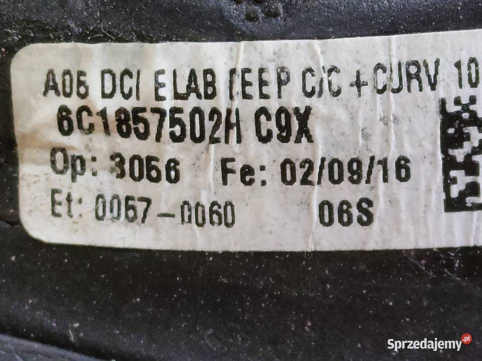 Lusterko Prawe Zewnętrzne Vw Polo V 6C 7 Pin wielkopolskie Pleszew sprzedam